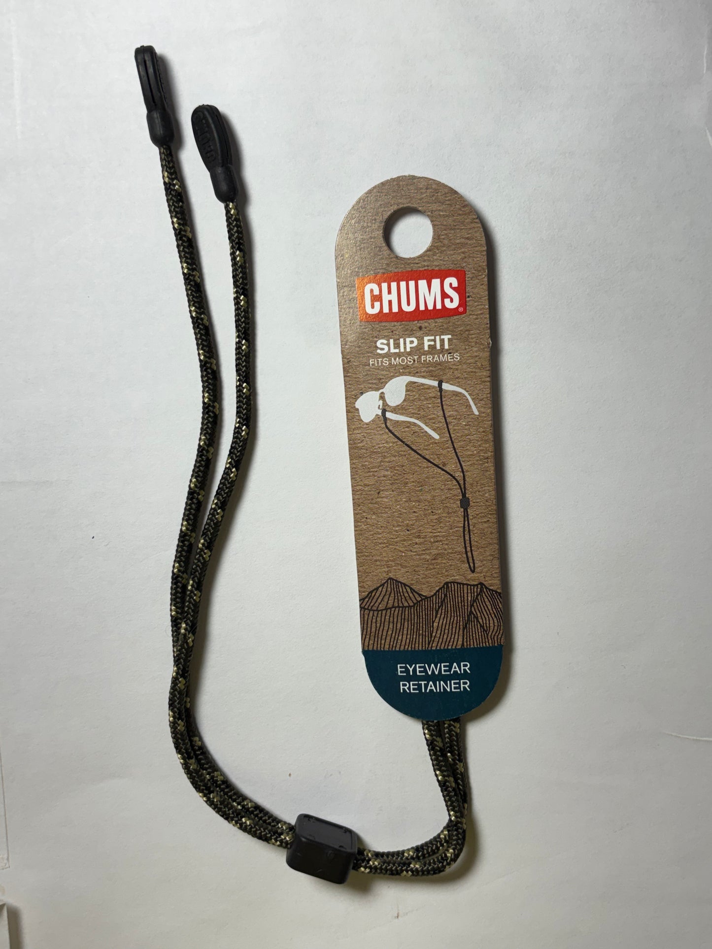 Chums Slip Fit Strap - Green Checkered