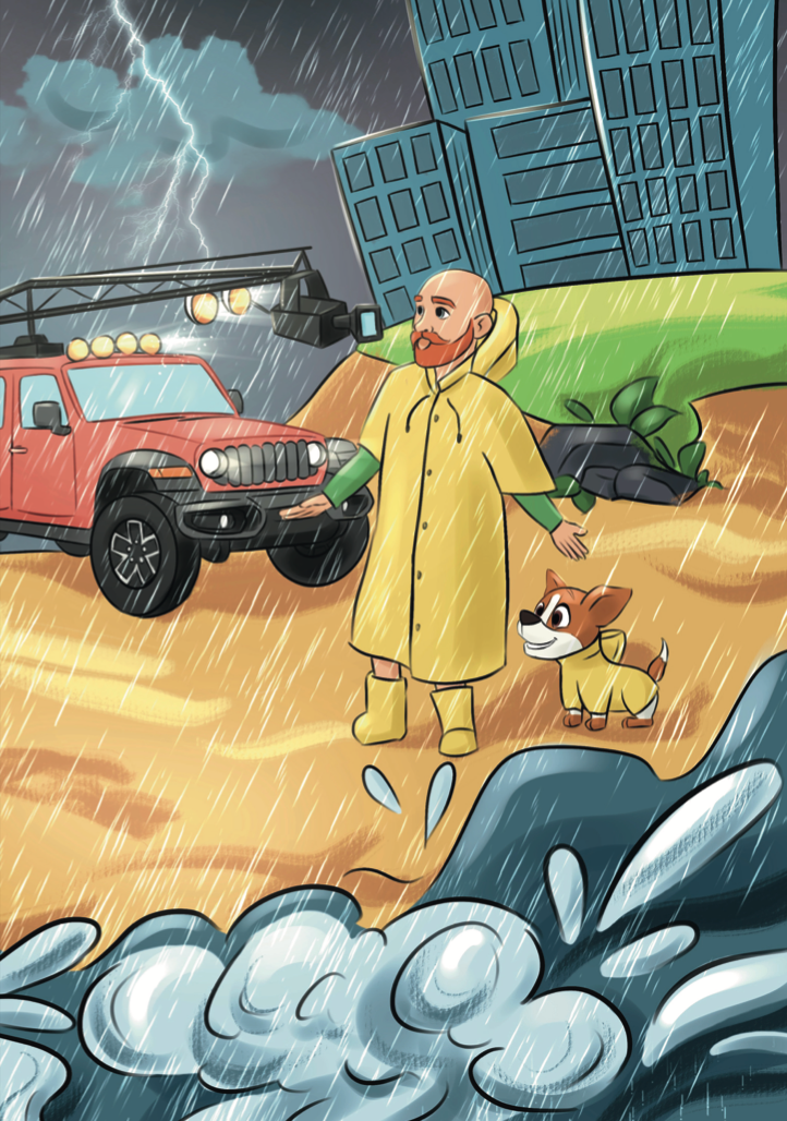 Storm Chasing: Cane The Weather Dog