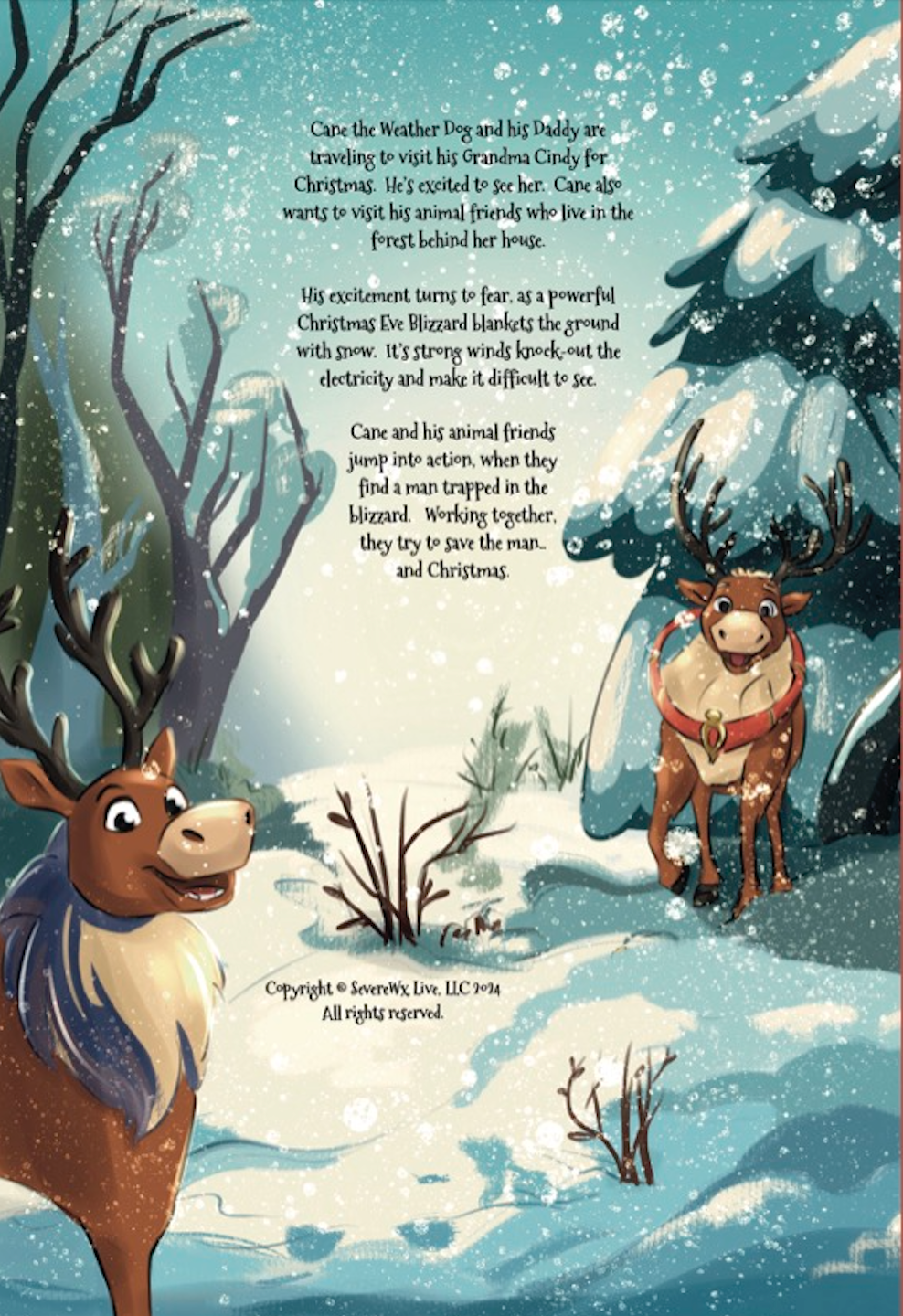 The Christmas Eve Blizzard - Paperback