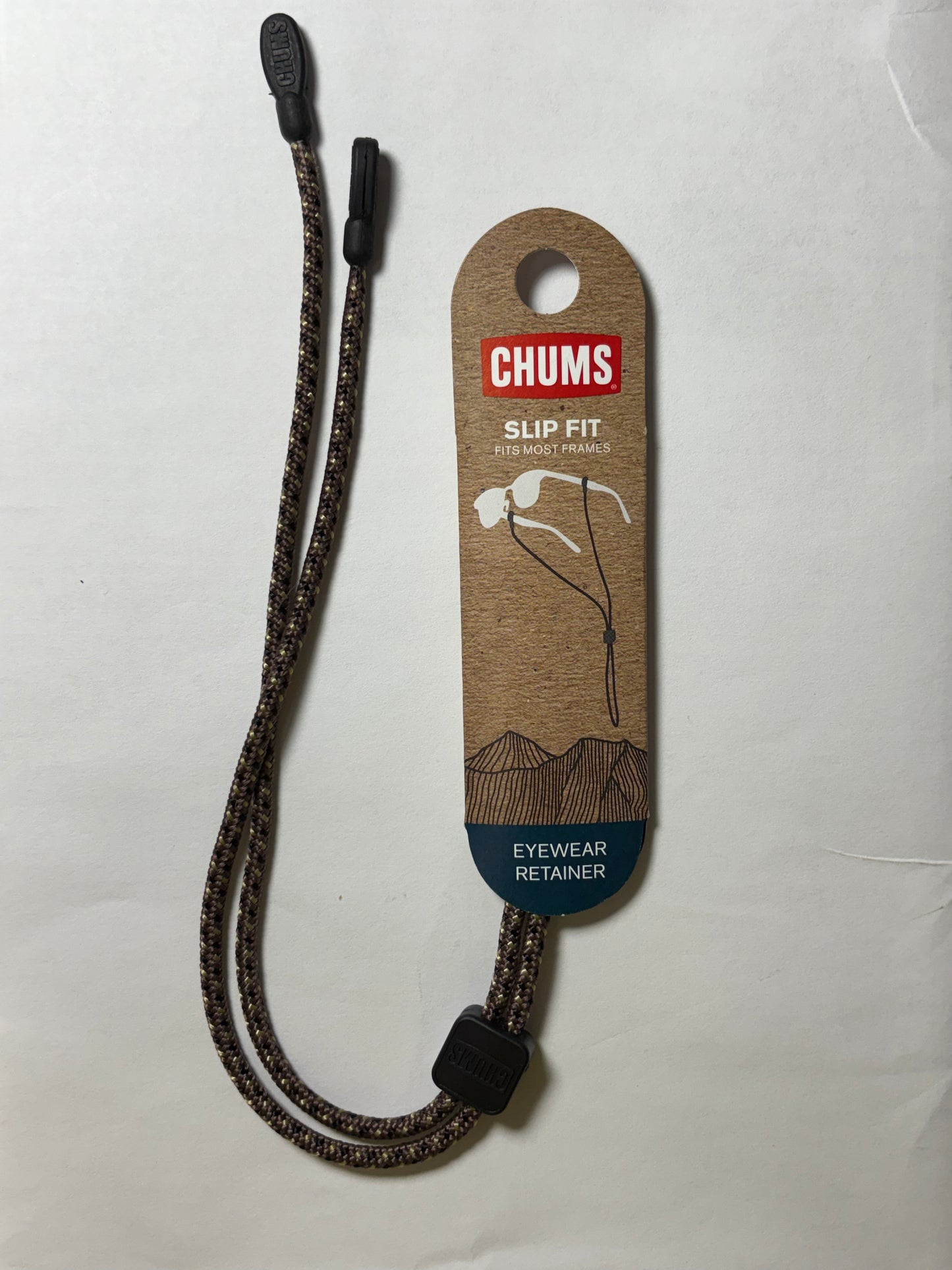 Chums Slip Fit Strap - Brown Checked